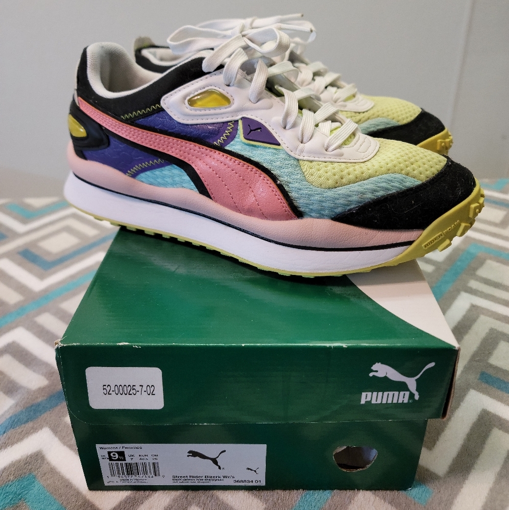 Woman's Sneakers & Athletic Shoes PUMA Street Rider Bizerk Sz9